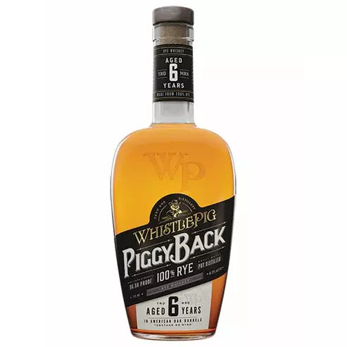 WhistlePig PiggyBack 6 Year Old Rye Whiskey