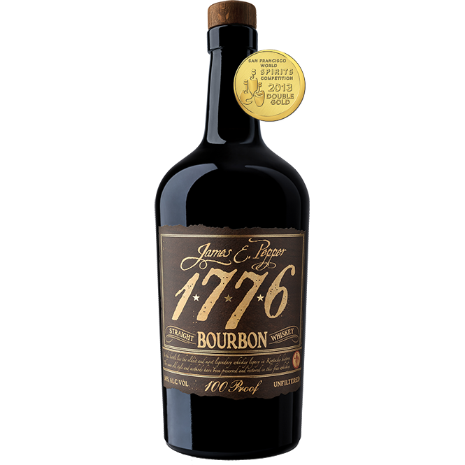 James E. Pepper 1776 100 Proof Straight Bourbon Whiskey